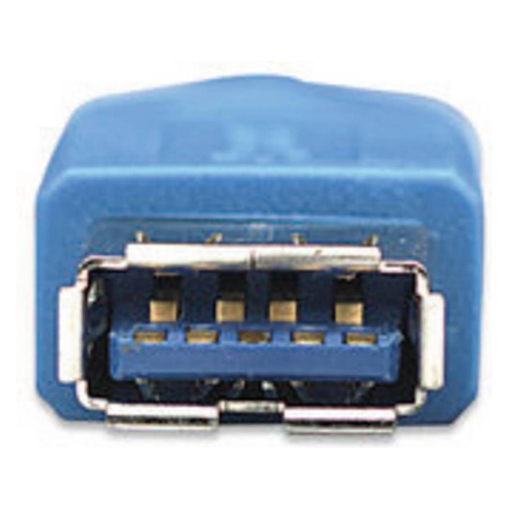 Manhattan 322379 USB A/USB A, M/FM, USB 3.0 (2 m, USB 3.2 Gen 1, 4.50 W) (322379)