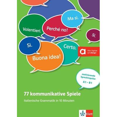 77 kommunikative Spiele, Taschenbuch von , Klett Sprachen GmbH, 978-3-12-525848-8