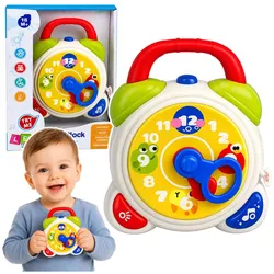 Interaktiver sensorischer Wecker für Kleinkinder mit Licht- und Toneffekten