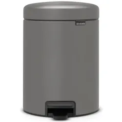 Brabantia Treteimer, Abfalleimer, Grau