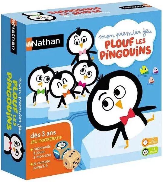 Mon premier jeu Plouf les pingouins - Nathan