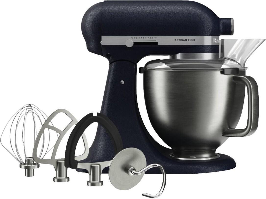 KitchenAid 5KSM50PKVEWB, Standmixer, Dunkelblau, Schlagen, Mixen, Whisking, 4,7 l, Wild Blueberry, Leiter