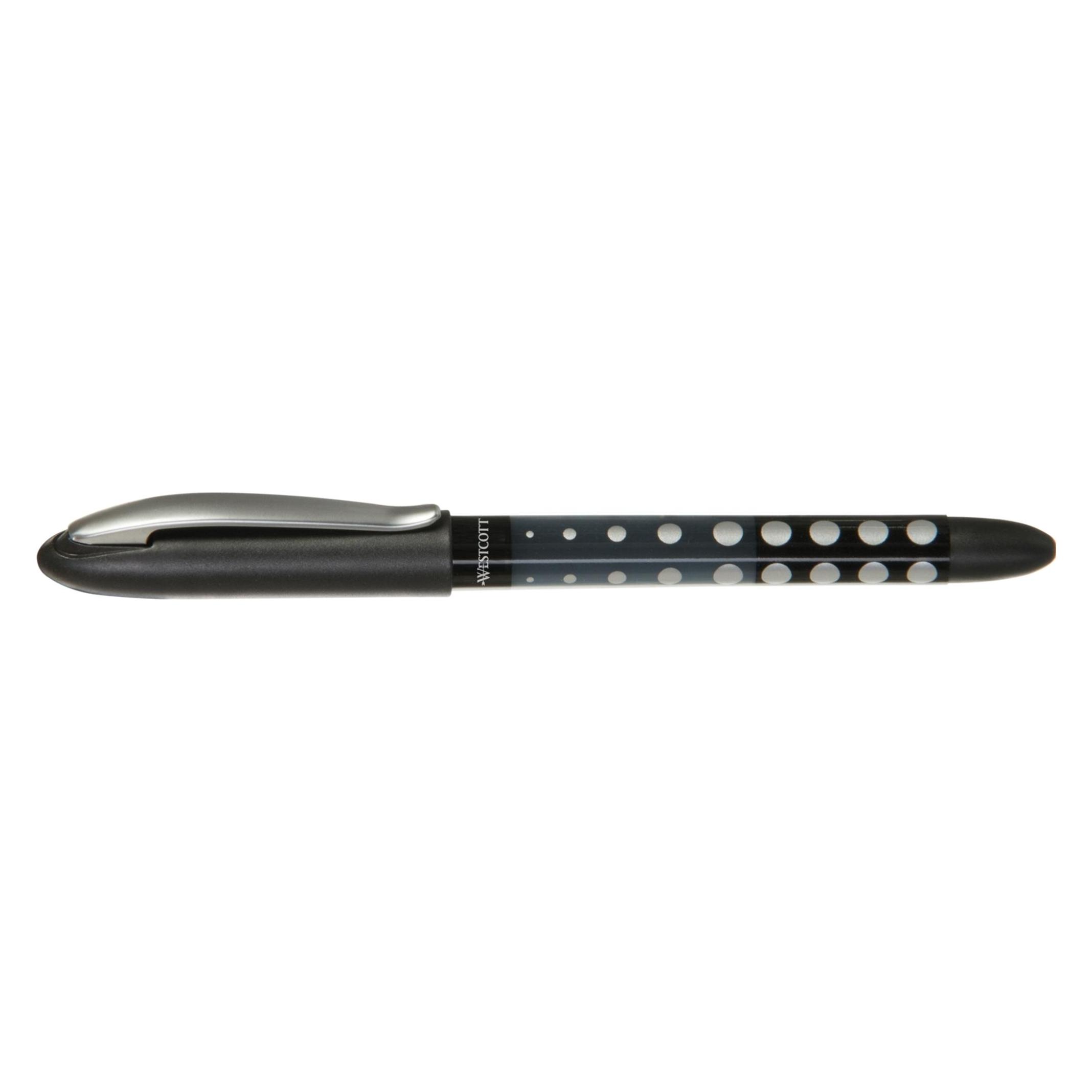 Westcott PULSAR Tintenroller 0,5 mm, Schreibfarbe: schwarz, 1 St. (1x) (E-730624 00)