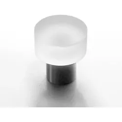 Design Möbelknauf matt 25mm, kristall matt