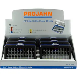 PROJAHN Display 6xBit Box 18tlg 4093