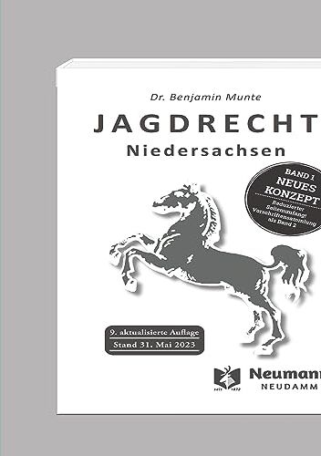 Benjamin Dr. Munte - JAGDRECHT Niedersachsen: Band 1 - Preis vom 02.10.2026 23:42:20 h