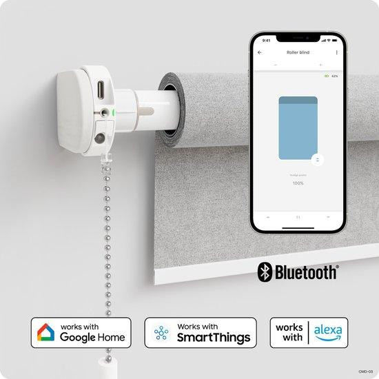MotionBlinds Smart Home Upgrade Kit voor rolluiken - Motor met Bluetooth-bediening