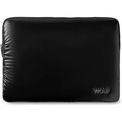 Wouf Gloss Laptophülle 33 cm (14.57"), Notebooktasche, Schwarz