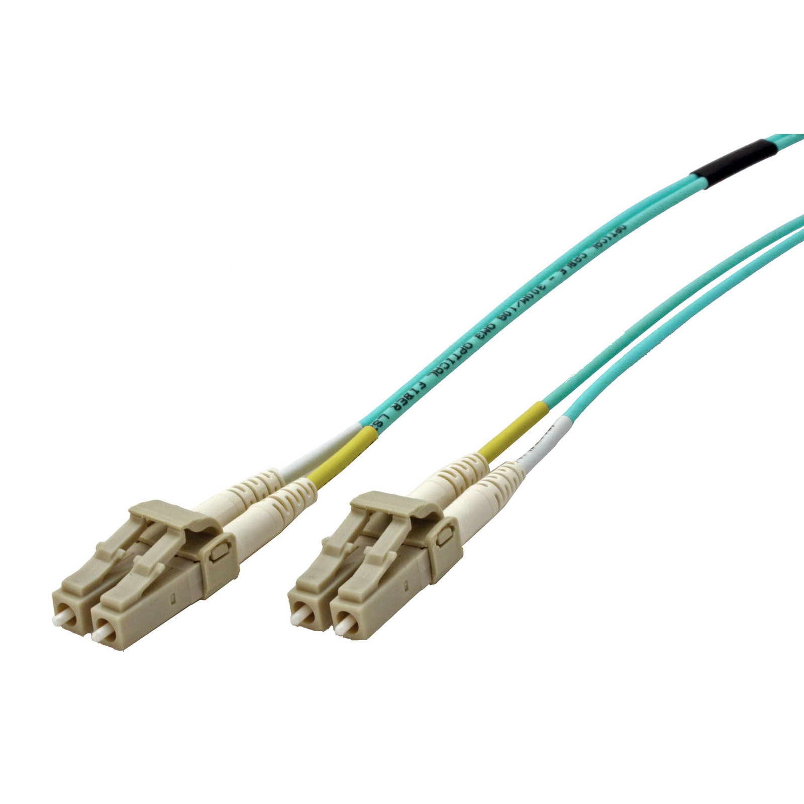 ROLINE glasvezelkabel 50/125µm OM3, LC/LC, low-loss connectoren, turquoise, 5 meter