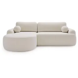 ECKSOFA Aurio weiß Links