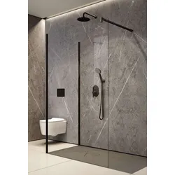 Profiltek KLEE Duschwand Walk-In 2-teilig 8 mm ESG.. - Duschkabine