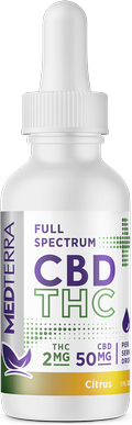 Medterra Max Relief CBD + THC Oil