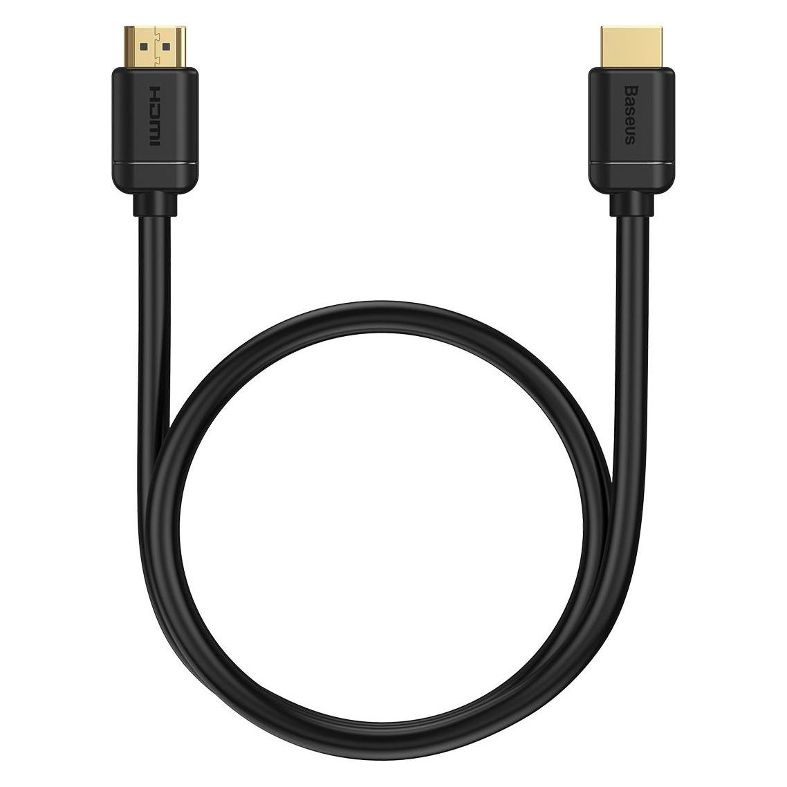 Baseus High Definition Series HDMI 2.0 cable, 4K 60Hz, 1.5m (black) (1.50 m) (WKGQ030201)