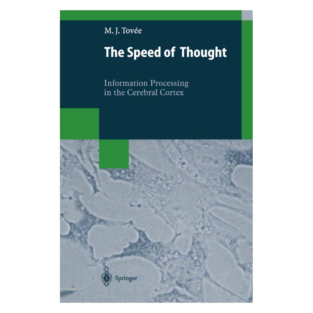 Springer The Speed of Thought (Englisch, Softcover, Martin J. Tovee) (55530647)