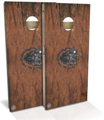 Skip's Garage Massachusetts Vintage Outdoor Cornhole Board Set