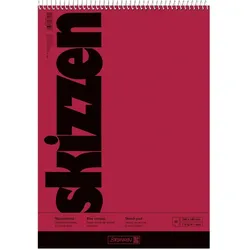 Baier & Schneider, Heft + Block, Skizzenblock (A4, Blanko)