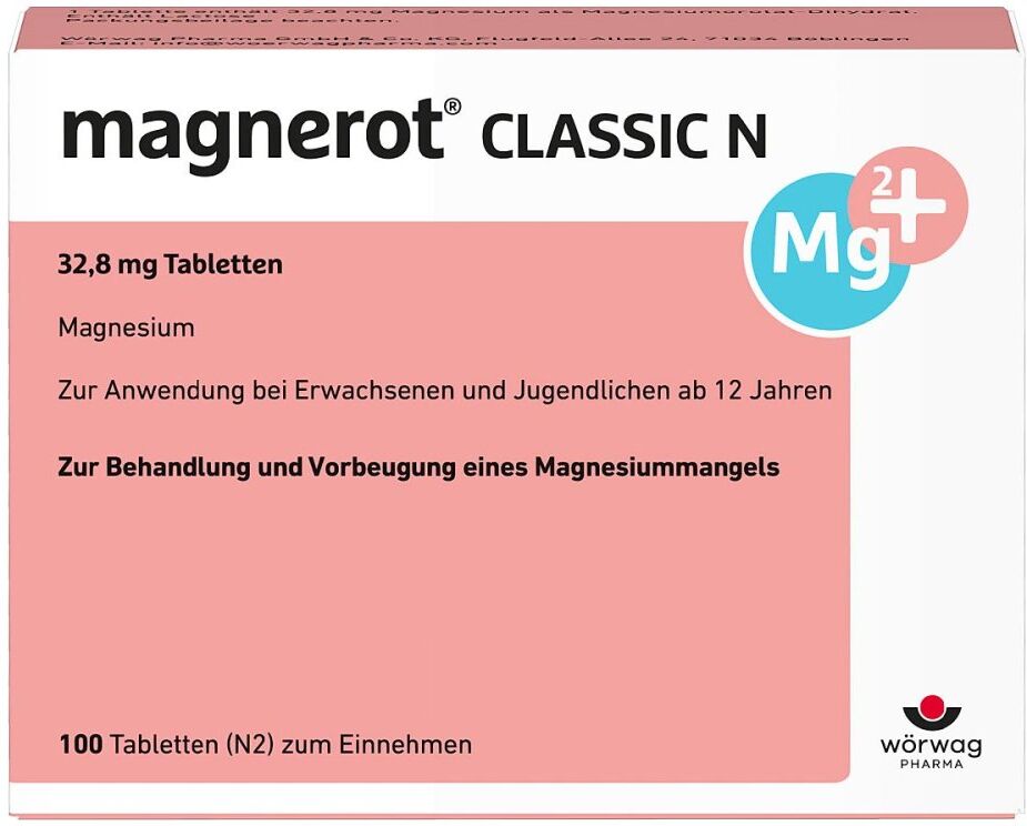Magnerot Classic N Tabletten 100stk