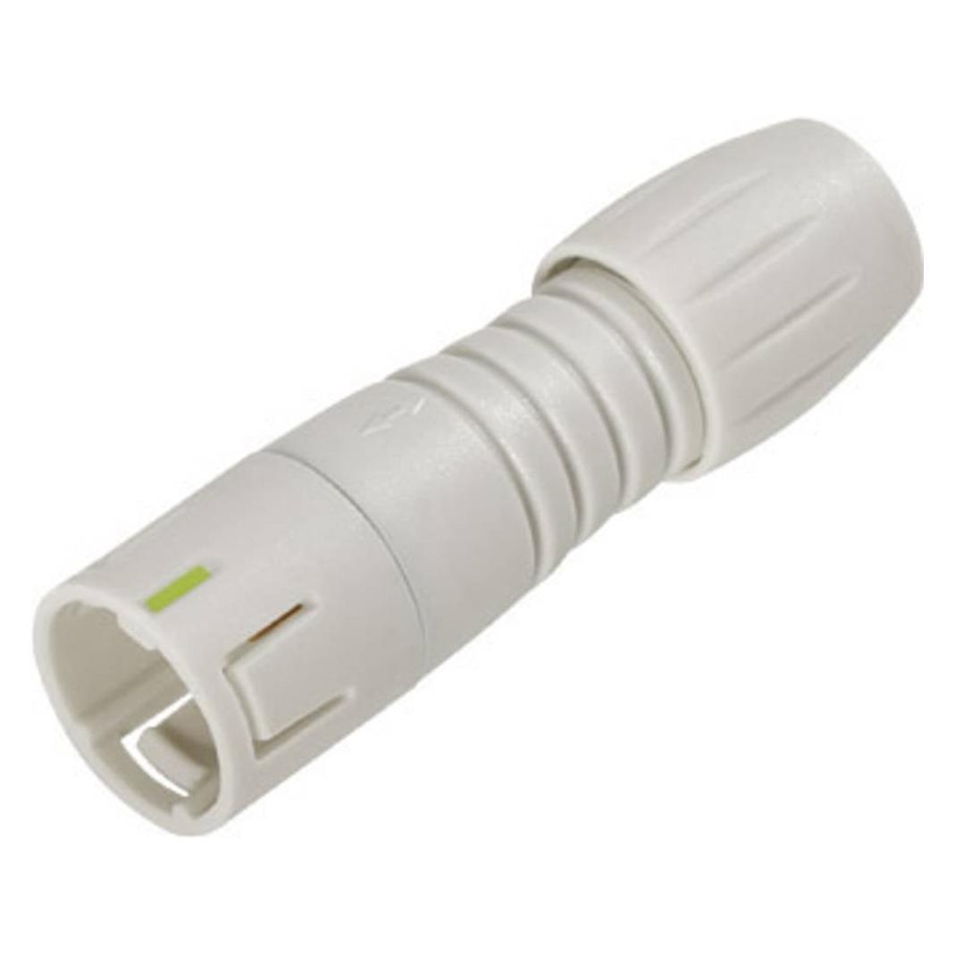 Schubiger Binder 99 9209 400 04 Subminiatur-Rundsteckverbinder Stecker, gerade Gesamtpolza (99 9209 400 04)