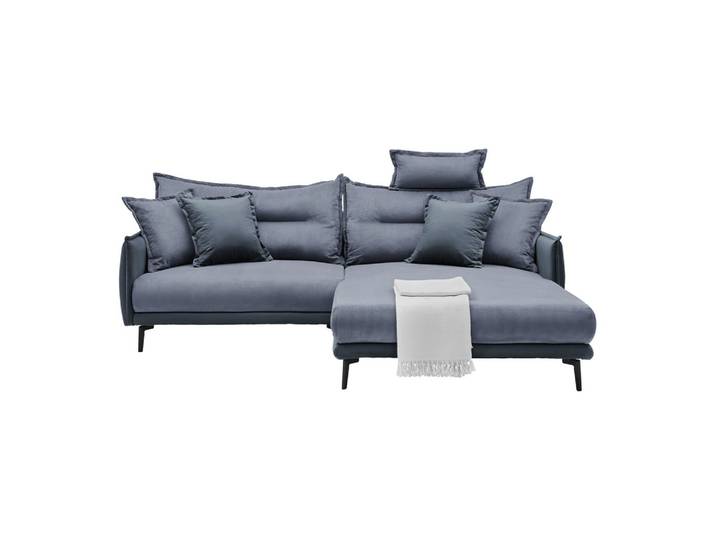 Ecksofa Nuovo Blaugrau