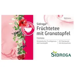 SIDROGA Wellness Früchtetee m.Granatapfel Filterb. 20X2.0 g