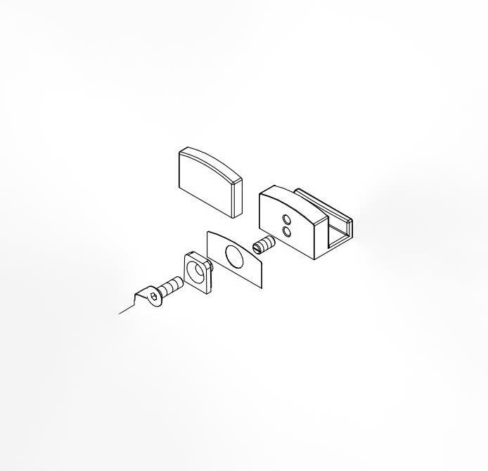 HSK Solida door guide set E57282