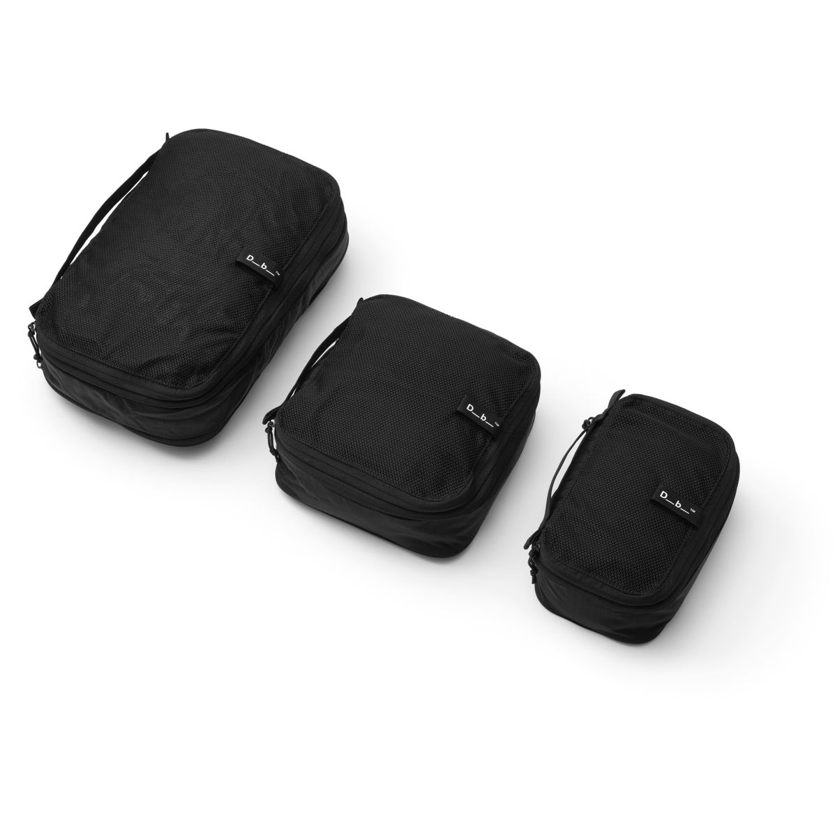 DB Journey Packing Cube 3pcs Set black out (49) 5000596004901