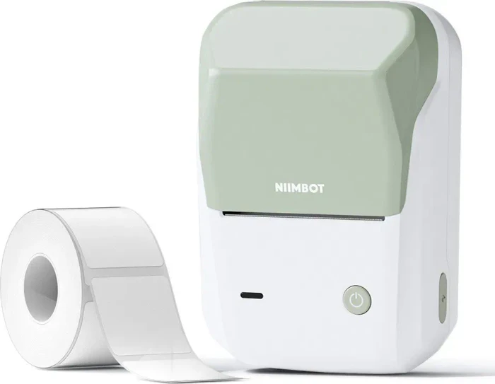 Niimbot B1 grün + Etikettenrolle