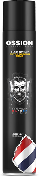 Morfose Ossion Barber Line Hair Spray Extra Strong Hold 400 ml MF-1829