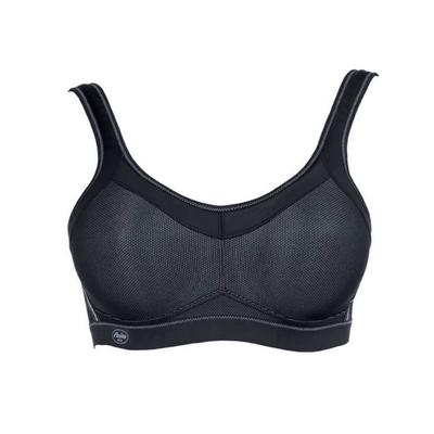 Sport-BH ANITA "Sport BH momentum", Damen, Gr. 75, Cup C, schwarz, Obermaterial: 70% Polyester PES. 15% Polyamid PA. 15% Elasthan EL., BHs Sport-BH