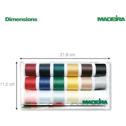 Madeira Garnbox, Garn + Wolle, Mehrfarbig
