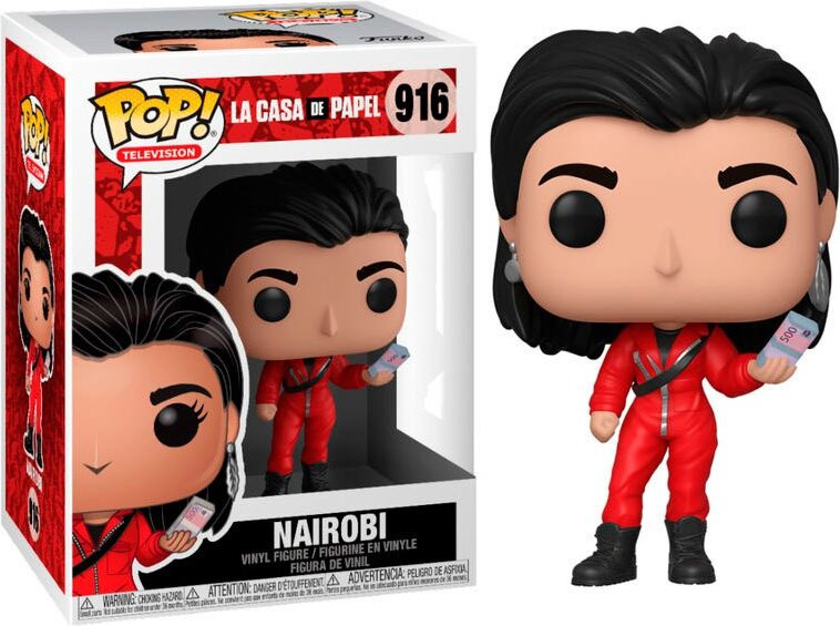 Funko Pop! La Casa de Papel Nairobi 916 Vinyl figuur