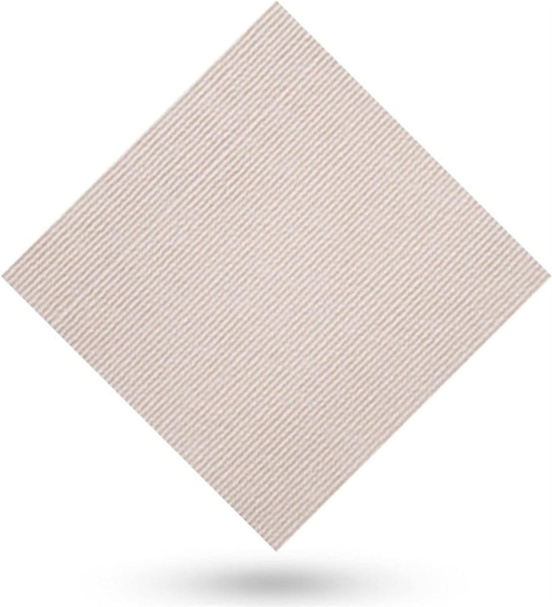 Zelfklevende tapijttegels beige - Vloermatten - 50 x 50 cm