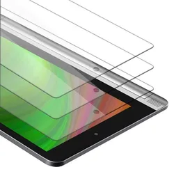 Cadorabo 3x Panzer Folie für Lenovo Yoga Tab 2 (10.1" Zoll) in Transparent Tablet Schutzfolie Tempered