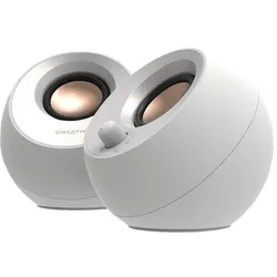 Creative Labs Creative Pebble V3 - Lautsprecher - für PC - 2.0-Kanal - kabellos - Bluetooth - USB - 8 Watt (Gesamt)