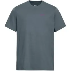 JACK WOLFSKIN Herren Shirt LIVE WILD T, Größe XXL in Grau Grau