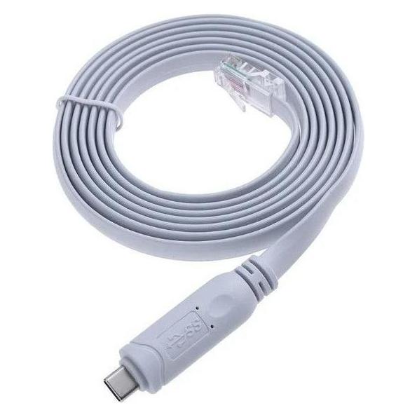 MicroConnect USB-C - RJ45 Console Cable M-M (S/UTP, CAT8.2, 1.80 m) (MC-USBCETHM)