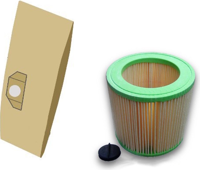 10 stofzuigzakken Kallefornia K85 met 1 filter voor Kärcher WD 3150 WD 3230 3.150 3.230