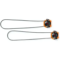 Sidi, Veloschuhe Zubehör, Drehverschluss Tecno-3 Push lang One Size Orange/schwarz - präziser Ersa..., Orange, Schwarz
