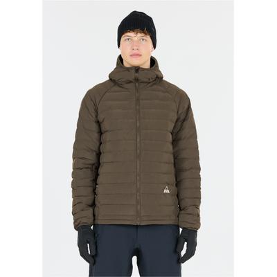 Skijacke SOS "Furano", Herren, Gr. S, braun, 100% Polyester, unifarben, normal, ohne Ausschnitt, Jacken Skijacke, mit innovativer Beschichtung und Wattierung