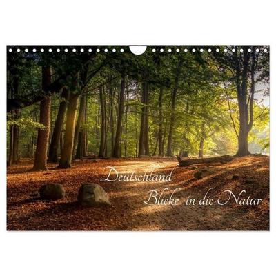 Deutschland Blicke in die Natur (Wandkalender 2027 DIN A4 quer), CALVENDO Monatskalender