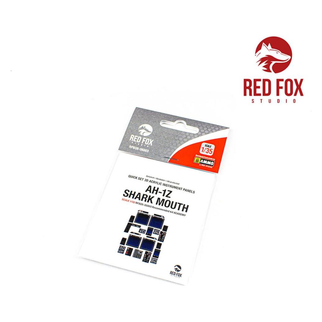 Red Fox 1/35 AH-1Z Shark Mouth (for Academy kit) (RFSQS-35003)