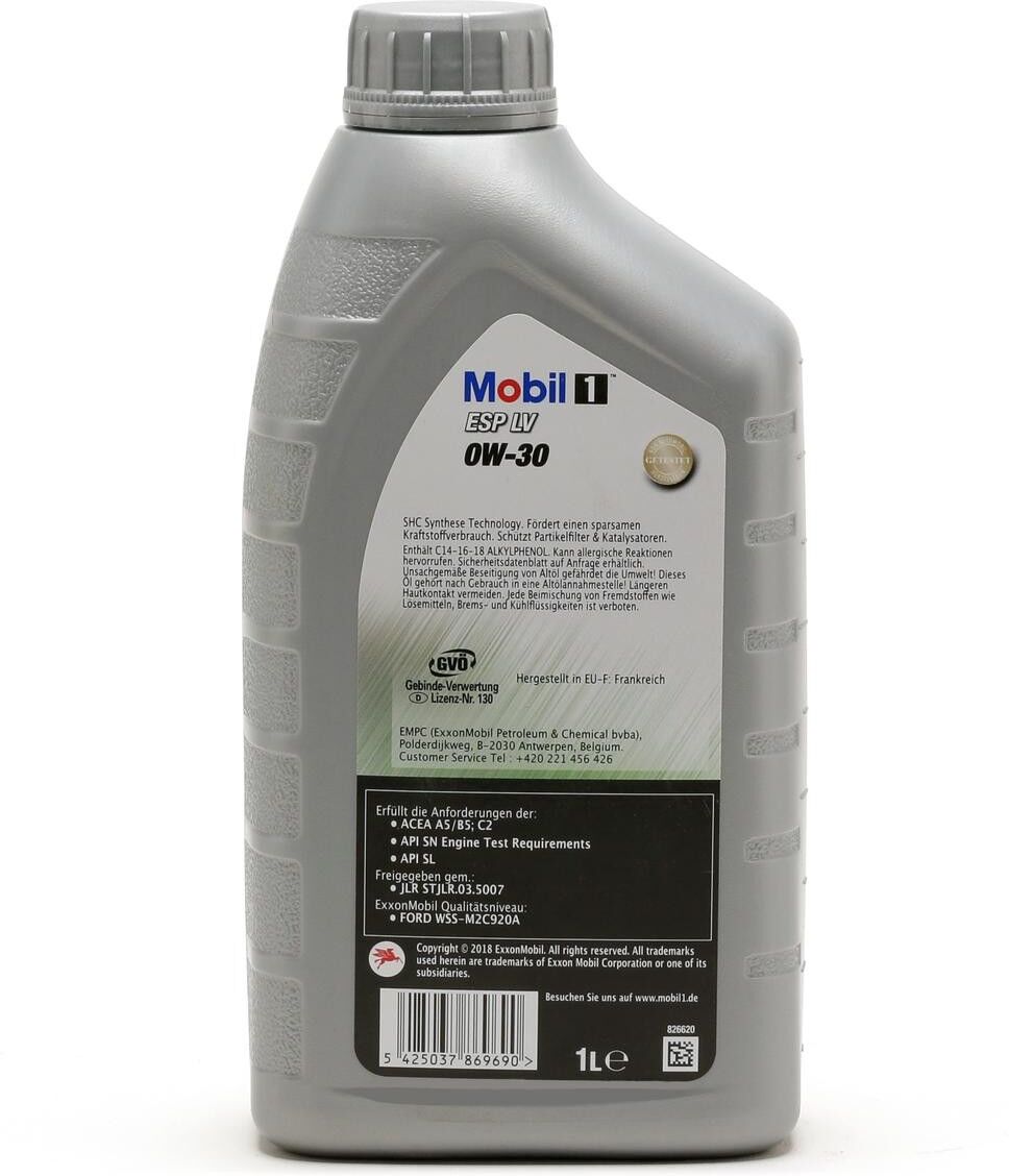 MOBIL 154317 Engine oil