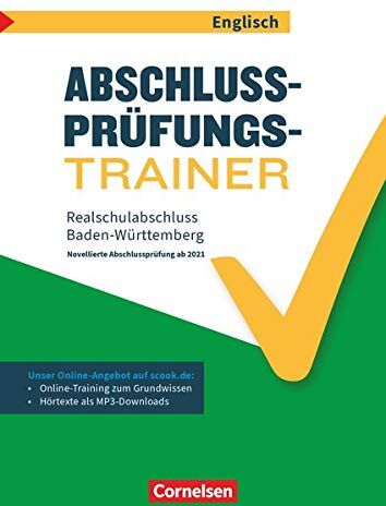 Sydney Thorne - Abschlussprüfungstrainer Englisch - Baden-Württemberg: 10. Schuljahr - Realschulabschluss (WET): Arbeitsheft mit Lösungen und Online-Training Grundwissen (2. Auflage). Mit Lösungen online - Preis vom 30.09.2026 09:01:18 h