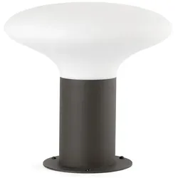Faro Pollerleuchte BULB'S 240 E27, IP44, dunkelgrau FAR-74433S-03