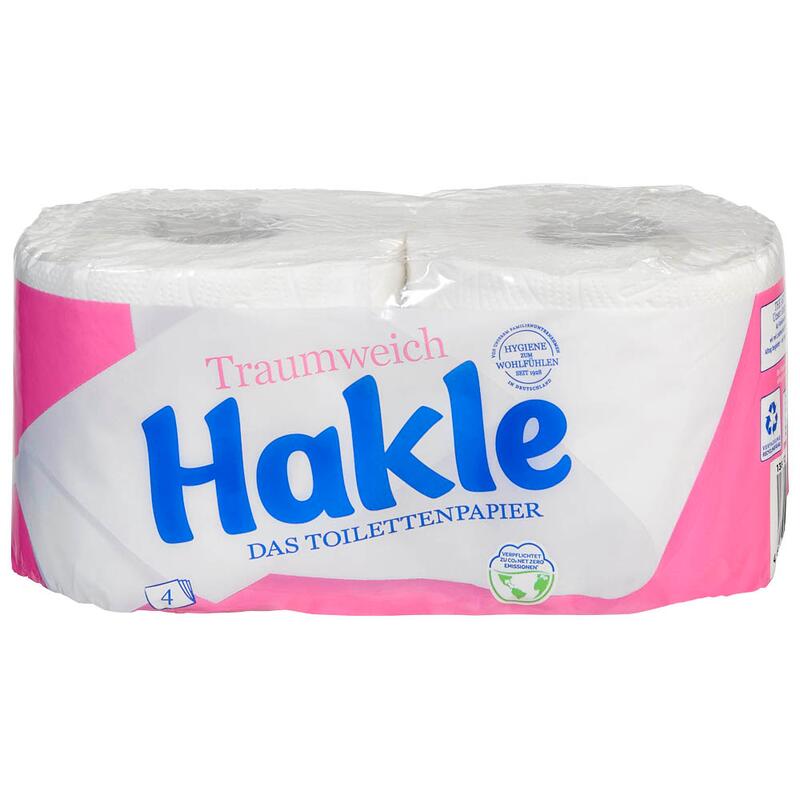 Hakle Toilettenpapier Traumweich 4-lagig 2 Rollen 6874