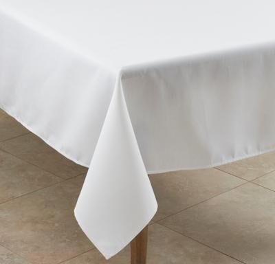 Saro Lifestyle Everyday Design Solid Color Tablecloth