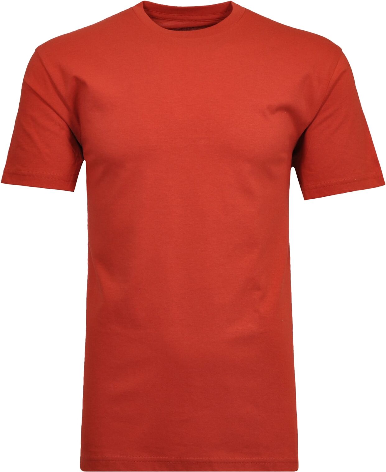 Longshirt RAGMAN, Herren, Gr. 110, rot (rostrot, 063), Baumwolle, Rundhals, Shirts Longshirt rostrot, 063 110