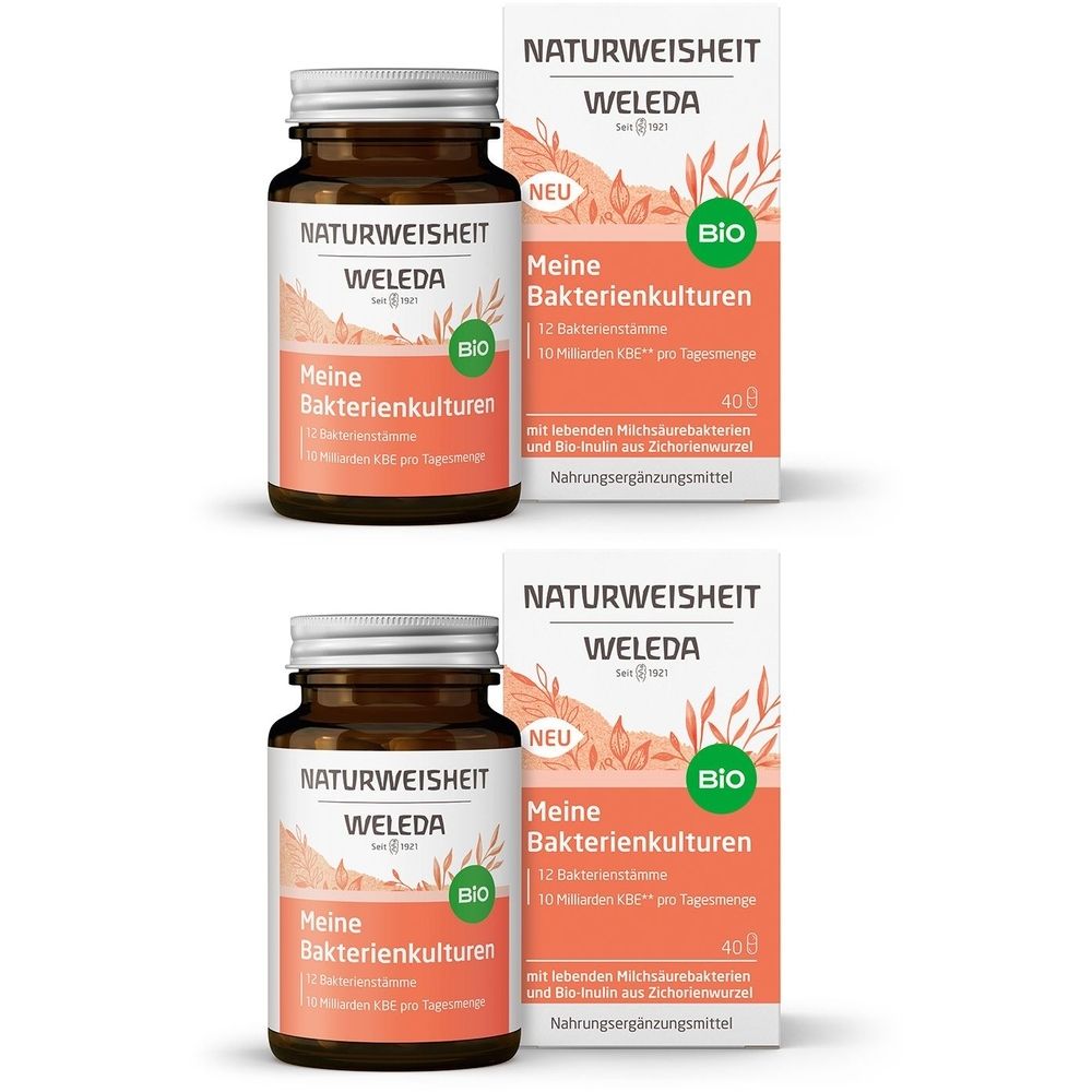 Naturweish MEI Bakterienku Bio 2x 2x40 St Kapseln