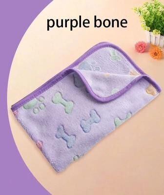 Uplifted Finds Ultra Soft Velvet Pet Comfort Blanket f 104 X 76 Cm
