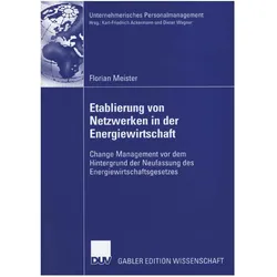 Etablierung von Netzwerken in der Energiewirtschaft, Fachbücher von Florian Meister